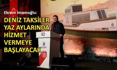 İstanbul trafiği deniz taksilerle nefes alacak