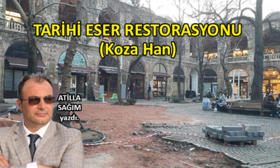 Tarihi eser restorasyonu (Koza Han)