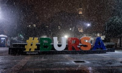 Bursa’da kar yağışı etkili oluyor