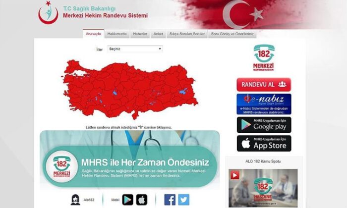 Sağlık çalışanları için Kovid-19 aşı randevuları MHRS’de güncellendi