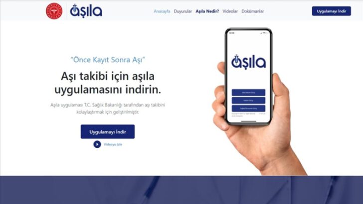 Kovid-19 aşı kayıtları ‘aşıla’ mobil uygulaması üzerinden yapılacak