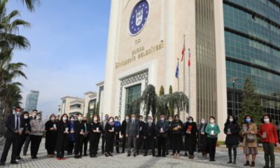 Bursa Büyükşehir’de gönüllü iç denetçilere plaket