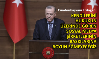 Cumhurbaşkanı Erdoğan’dan ‘sosyal medya’ mesajı
