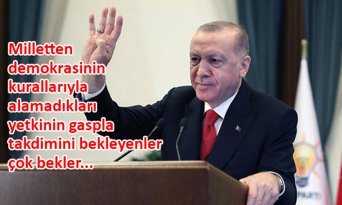 Cumhurbaşkanı Erdoğan’dan ‘milli irade’ vurgusu