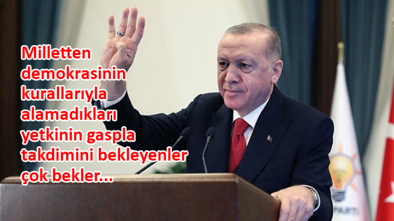 Cumhurbaşkanı Erdoğan’dan ‘milli irade’ vurgusu