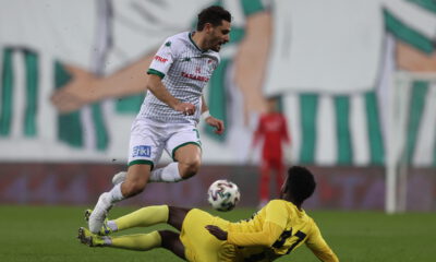 Yeşil beyazlılar sahasında kayıp… Bursaspor: 0 – Menemenspor: 1