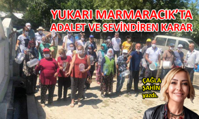 Yukarı Marmaracık’ta adalet ve sevindiren karar