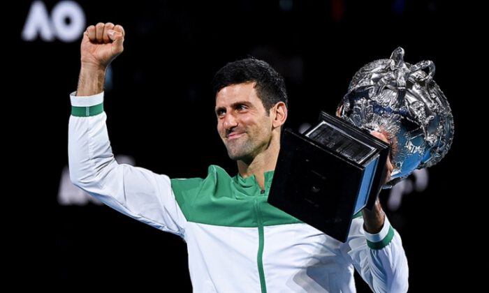 Avustralya Açık’ta tek erkekler şampiyonu Djokovic oldu