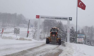 Bursa Büyükşehir’den karla mücadelede yoğun mesai