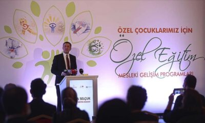 Milli Eğitim Bakanı Selçuk ‘Özel Eğitim Mesleki Gelişim Programları’nı tanıttı