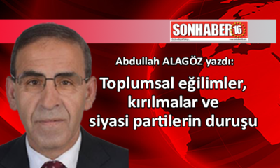 Toplumsal eğilimler, kırılmalar ve siyasi partilerin duruşu