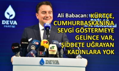 DEVA Partisi lideri Babacan Diyarbakır’dan seslendi
