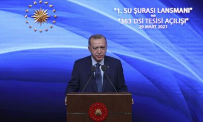 Erdoğan: Meclis’te bir Su Kanunu hazırlığı var