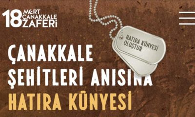 Çanakkale şehitleri anısına ‘hatıra künye’ oluşturma daveti