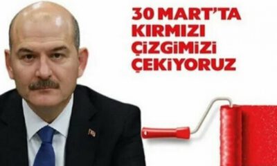 Süleyman Soylu’dan ‘kırmızı çizgi’ mesajı