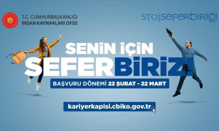 ‘Staj Seferbirliği’ programına rekor başvuru