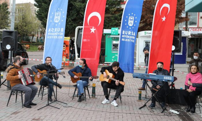 Bursa’nın sokak sanatçıları, müzik ziyafeti yaşatacak