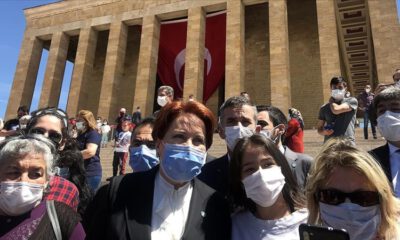 İYİ Parti Genel Başkanı Akşener, Anıtkabir’de…