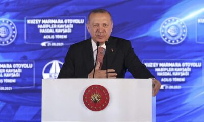 Erdoğan: Kanal İstanbul tarihe damga vuracak