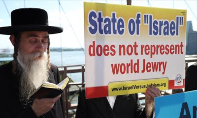 New York’taki Ortodoks Yahudilerinden İsrail’e protesto
