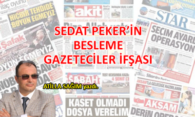 Sedat Peker’in besleme gazeteciler ifşası