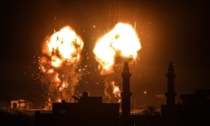 İsrail’den Gazze Şeridi’ne hava saldırıları…
