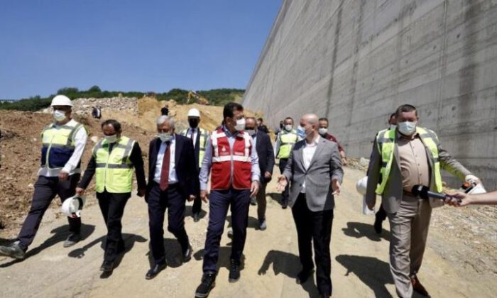 İmamoğlu’ndan Melen Barajı’na 3’ncü ziyaret