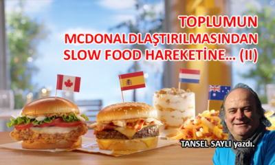 Toplumun McDonaldlaştırılmasından, Slow Food Hareketine… (II)