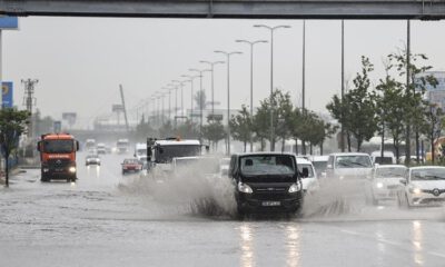 Başkentte şiddetli yağış ve fırtına…
