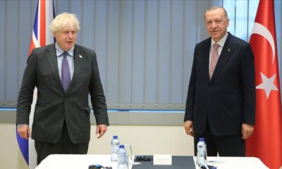 Erdoğan ve Johnson ikili ilişkileri görüştü