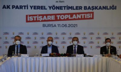AKP Bursa, istişare toplantısında Mehmet Özhaseki’yi ağırladı