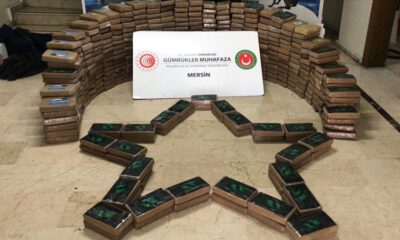 Mersin’de bir haftada 1 ton 763 kilogram kokain ele geçirildi