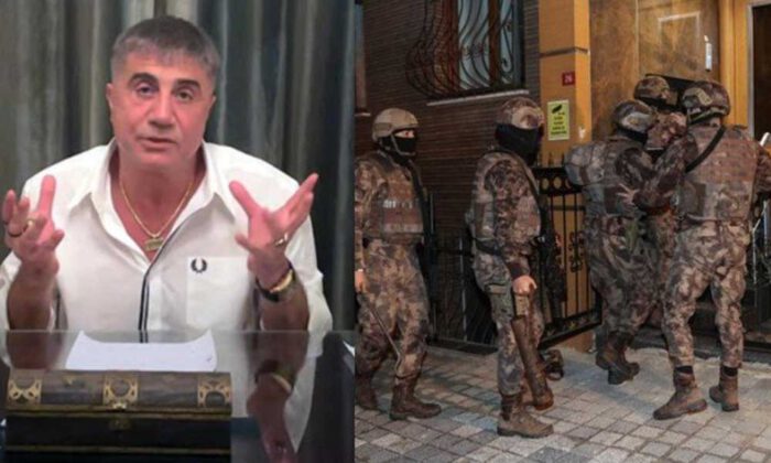 4 ilde Sedat Peker operasyonu: 10 gözaltı