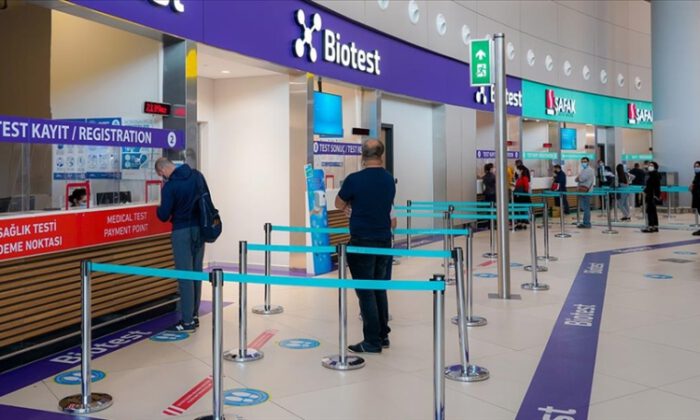 İstanbul Havalimanı’nda PCR sonuçları kısa sürede yolculara bildiriliyor