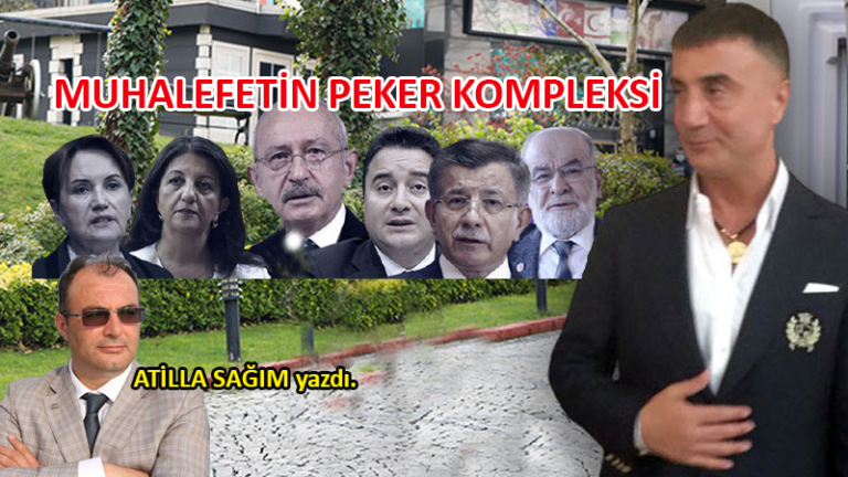 Muhalefetin Sedat Peker kompleksi