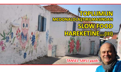 Toplumun McDonaldlaştırılmasından, Slow Food Hareketine…(III)