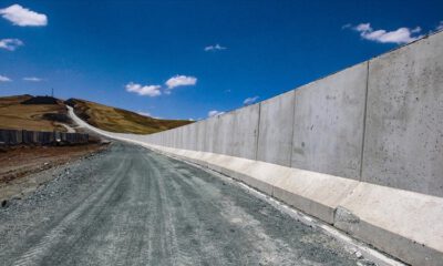 Yasadışı geçişlere karşı sınıra modüler duvar