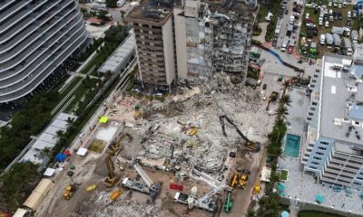 Miami’de çöken binanın enkazından çıkarılan ceset sayısı 64 oldu