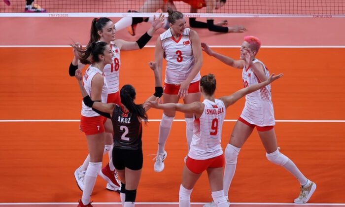 A Milli Kadın Voleybol Takımı, Çin’i 3-0 yendi