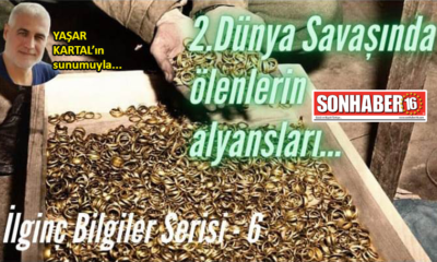 2. Dünya Savaşı’nda ölenlerin alyansları… (videolu)