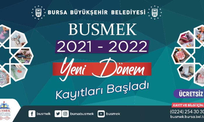 BUSMEK’te yeni dönem kayıtları başladı