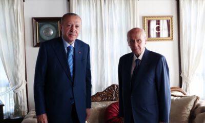Cumhurbaşkanı Erdoğan’dan Bahçeli’ye ziyaret