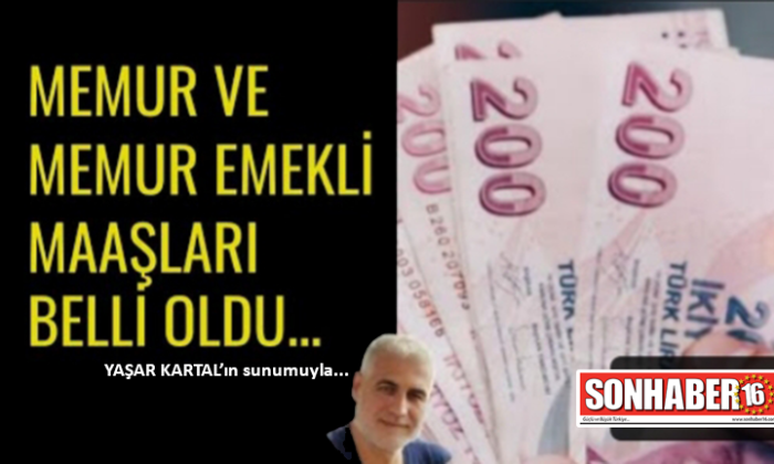 Memur ve memur emekli maaşlarına zam… (videolu)