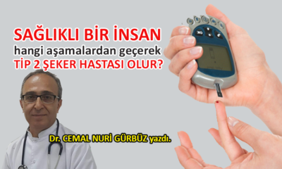 Sağlıklı bir insan hangi aşamalardan geçerek tip 2 şeker hastası olur?