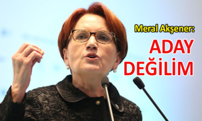 İYİ Parti lideri Akşener’den ‘adaylık’ açıklaması