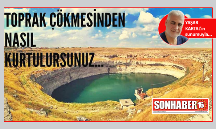 Toprak çökmesinden nasıl kurtulursunuz? (video)