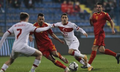Karadağ-Türkiye: 1-2… A Milli Futbol Takımı play-off’larda mücadele hakkı elde etti