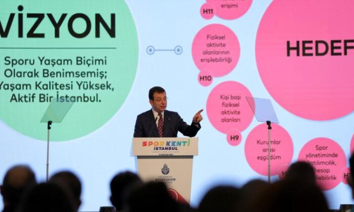 İmamoğlu, İBB’nin ‘spor master planı’nı paylaştı