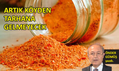 Artık köyden tarhana gelmeyecek