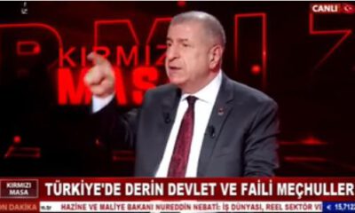 Zafer Partisi lideri Ümit Özdağ Akit TV’de dayanamadı, Atatürk büstünü çıkardı